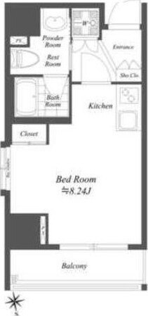 Conde相模原の物件間取画像
